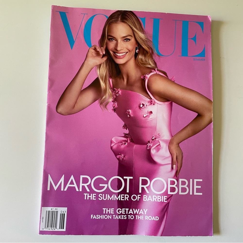 Vogue Magazine Summer 2023 The Summer of Barbie Margot Robbie Cover
